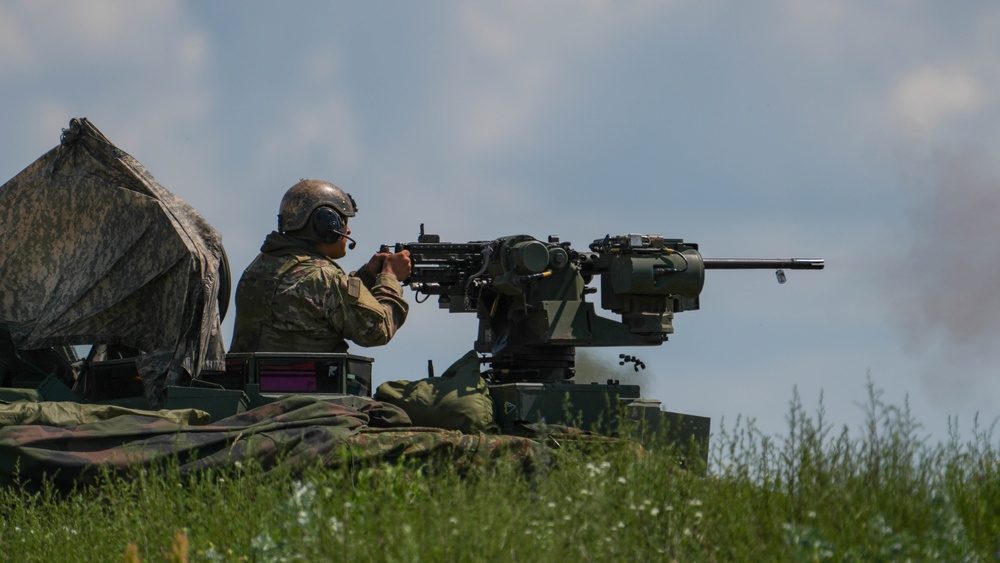 Task Force Iron Soldiers participate in joint live-fire exercise in Poland