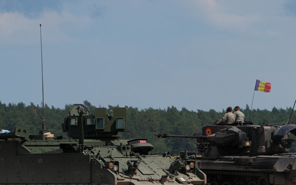 Task Force Iron Soldiers participate in joint live-fire exercise in Poland
