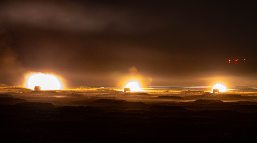 Task Force Iron Soldiers participate in joint live-fire exercise in Poland