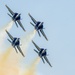 The U.S. Navy Flight Demonstration Squadron, the Blue Angels’ perform at the Sun 'n Fun Aerospace Expo