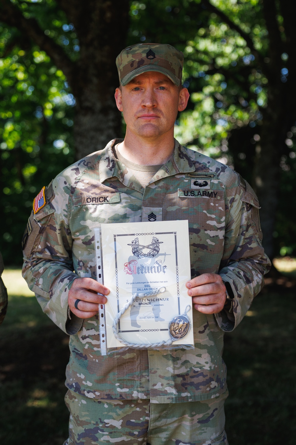 720th EOD Schutzenschnur Awards Ceremony