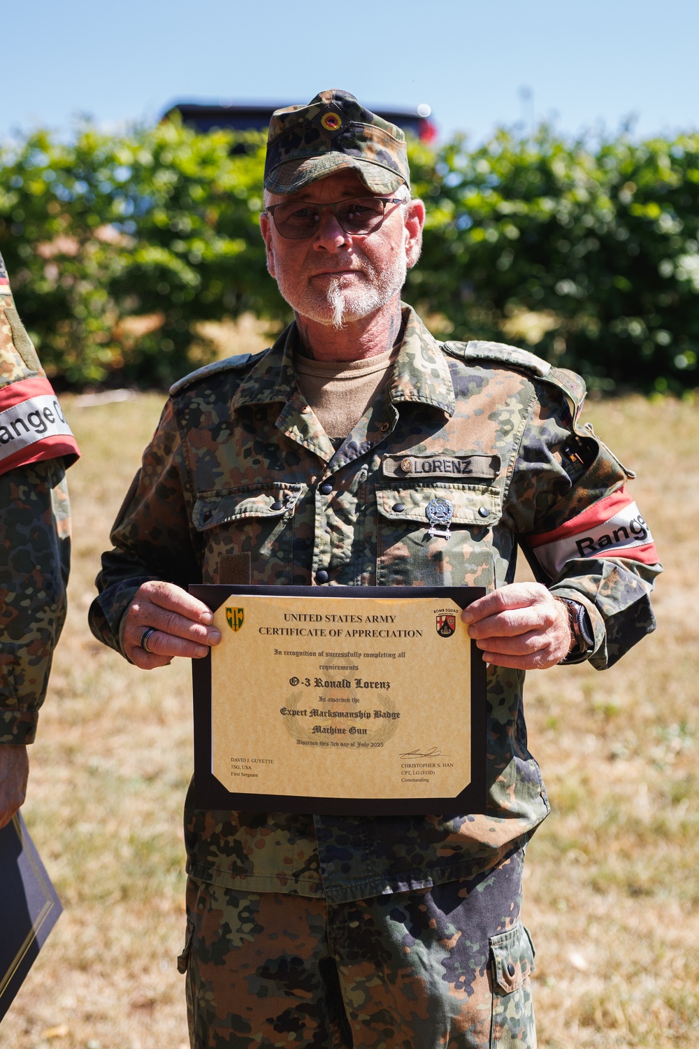 720th EOD Schutzenschnur Awards Ceremony