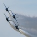 The U.S. Navy Flight Demonstration Squadron, the Blue Angels’ perform at the Air Dot Show Augusta