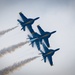 The U.S. Navy Flight Demonstration Squadron, the Blue Angels’ perform at the Air Dot Show Augusta