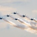 The U.S. Navy Flight Demonstration Squadron, the Blue Angels’ perform at the Air Dot Show Augusta