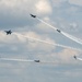 The U.S. Navy Flight Demonstration Squadron, the Blue Angels’ perform at the Air Dot Show Augusta