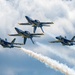 The U.S. Navy Flight Demonstration Squadron, the Blue Angels’ perform at the Air Dot Show Augusta