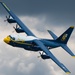 The U.S. Navy Flight Demonstration Squadron, the Blue Angels’ perform at the Air Dot Show Augusta