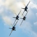 The U.S. Navy Flight Demonstration Squadron, the Blue Angels’ perform at the Air Dot Show Augusta