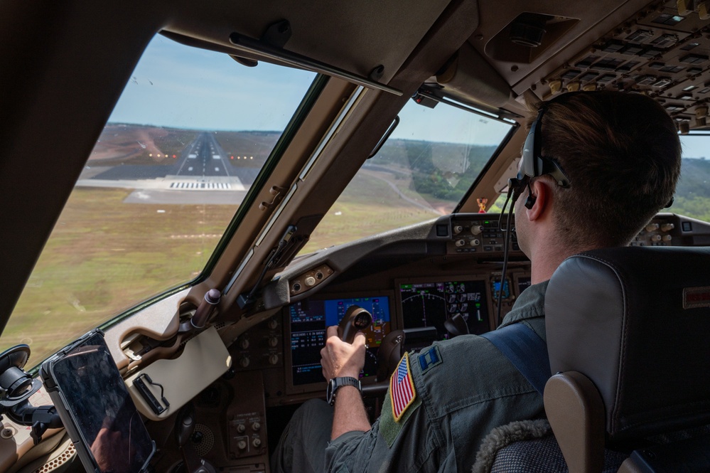 KC-46 aircrew supports allied airpower during Talisman Sabre 25