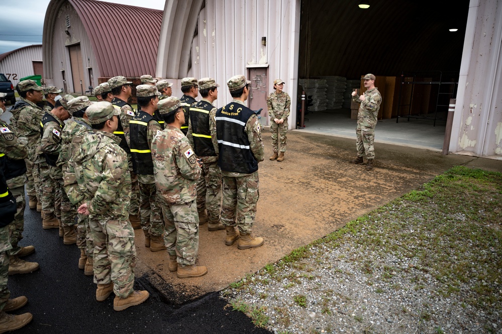 51st FW trains with Korean Service Corps, strengthening mission-support readiness