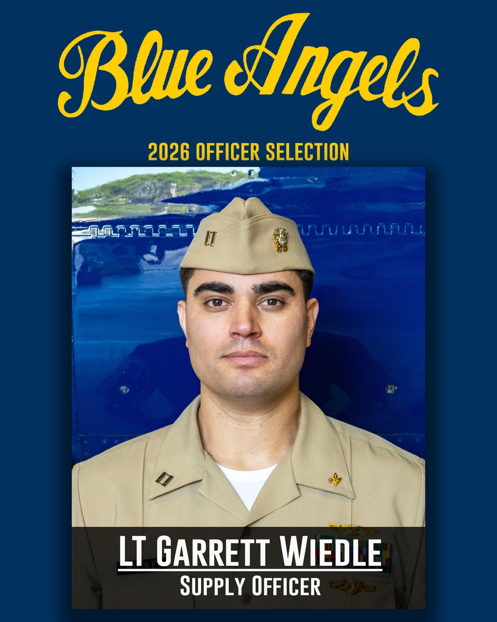 The Blue Angels selected seven new officers to join the team for the 2026 air show season.