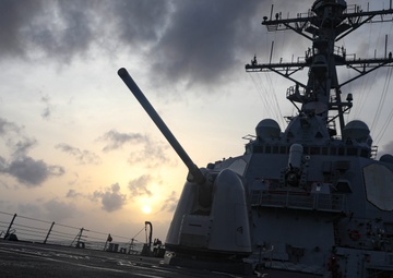 USS Milius (DDG 69) Conducts Routine Operations in the Indian Ocean