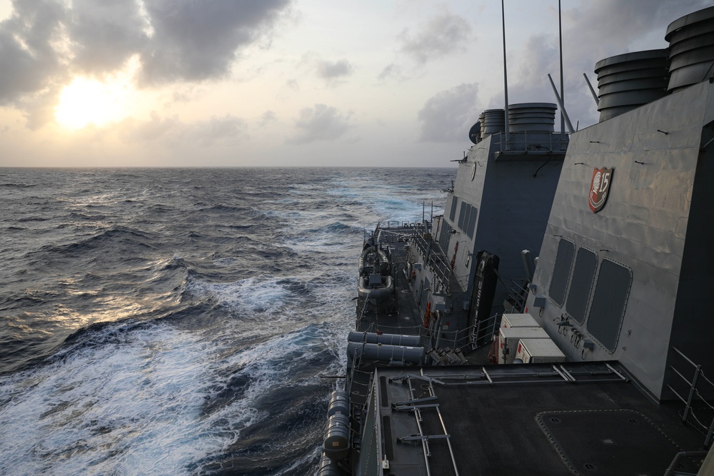 USS Milius (DDG 69) Conducts Routine Operations in the Indian Ocean