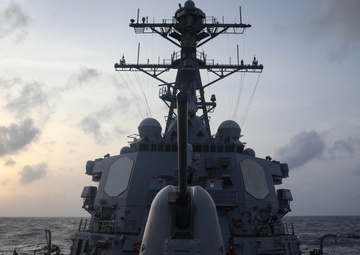 USS Milius (DDG 69) Conducts Routine Operations in the Indian Ocean