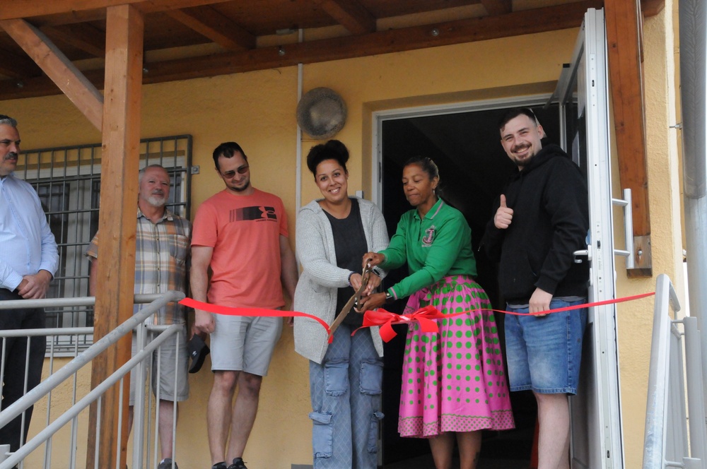 Ribbon cutting