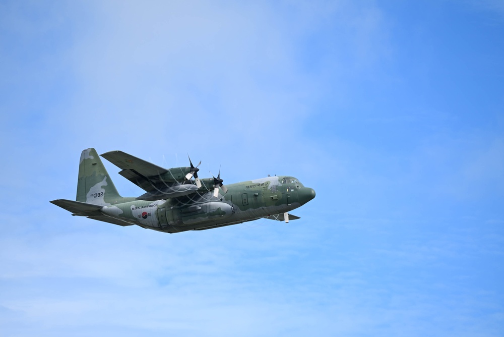Multinational partners take off for 81st Liberation Day parade