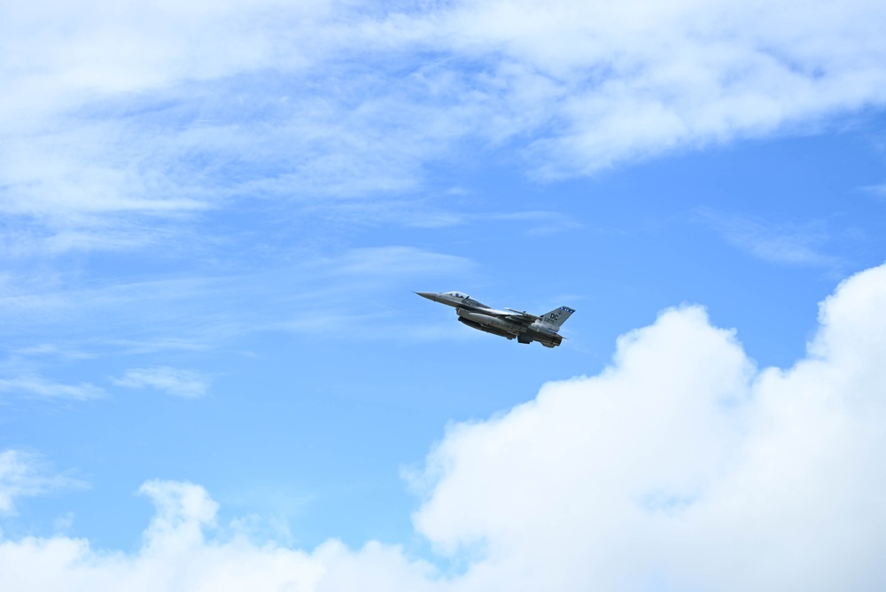 Multinational partners take off for 81st Liberation Day parade