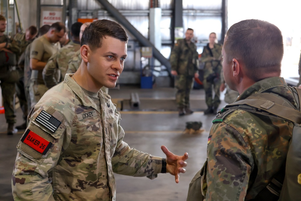 11th Airborne Division Parachute Training