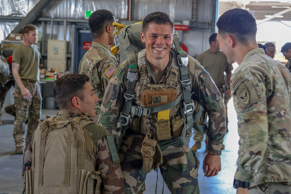 11th Airborne Division Parachute Training