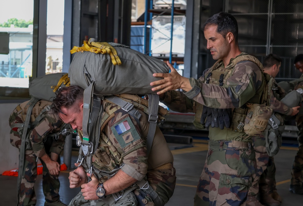11th Airborne Division Parachute Training
