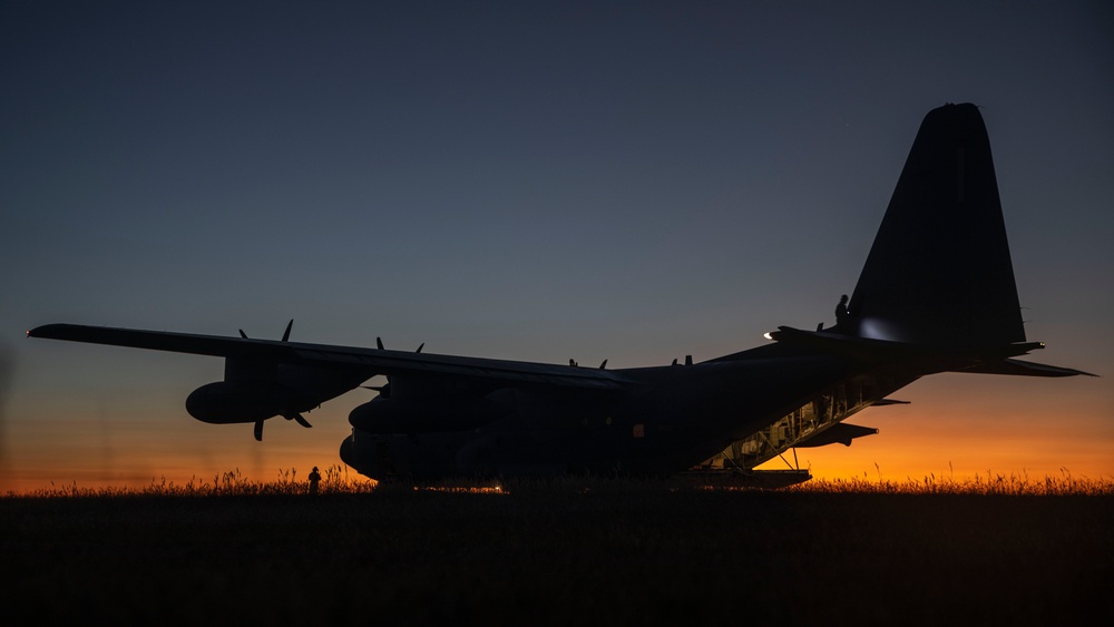 U.S. Marines conduct aerial refueling during Talisman Sabre 25