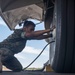 U.S. Marines perform maintenance during Talisman Sabre 25