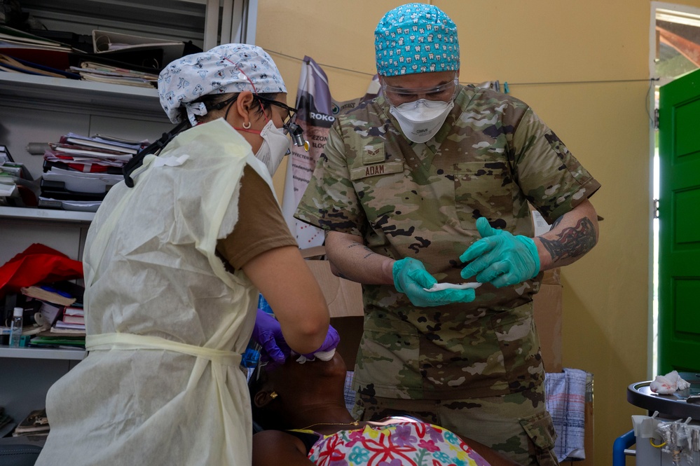 USAF and CAF personnel continue providing dental care in Brownsweg, Suriname