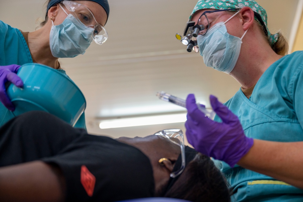 USAF and CAF personnel continue providing dental care in Brownsweg, Suriname