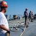 Namesake Visits Pre-Commissioning Unit Harvey C. Barnum Jr. (DDG 124)