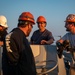 Namesake Visits Pre-Commissioning Unit Harvey C. Barnum Jr. (DDG 124)