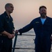 Namesake Visits Pre-Commissioning Unit Harvey C. Barnum Jr. (DDG 124)