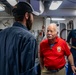 Namesake Visits Pre-Commissioning Unit Harvey C. Barnum Jr. (DDG 124)