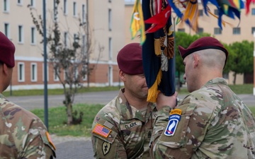 2-503rd Infantry Regiment, 173rd Airborne Brigade holds change of responsibility ceremony