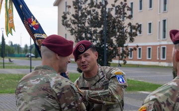 2-503rd Infantry Regiment, 173rd Airborne Brigade holds change of responsibility ceremony