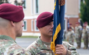2-503rd Infantry Regiment, 173rd Airborne Brigade holds change of responsibility ceremony