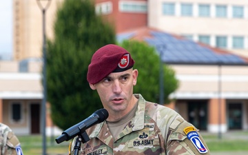 2-503rd Infantry Regiment, 173rd Airborne Brigade holds change of responsibility ceremony