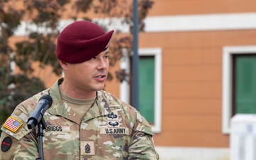2-503rd Infantry Regiment, 173rd Airborne Brigade holds change of responsibility ceremony