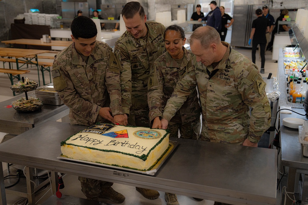 1st Armored Division's 85th Birthday at Mihail Kogălniceanu Air Base