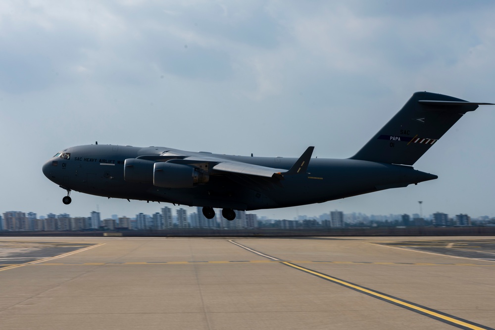 Paratroopers, aircraft arrive at Incirlik AB for Agile Spirit 25 kickoff