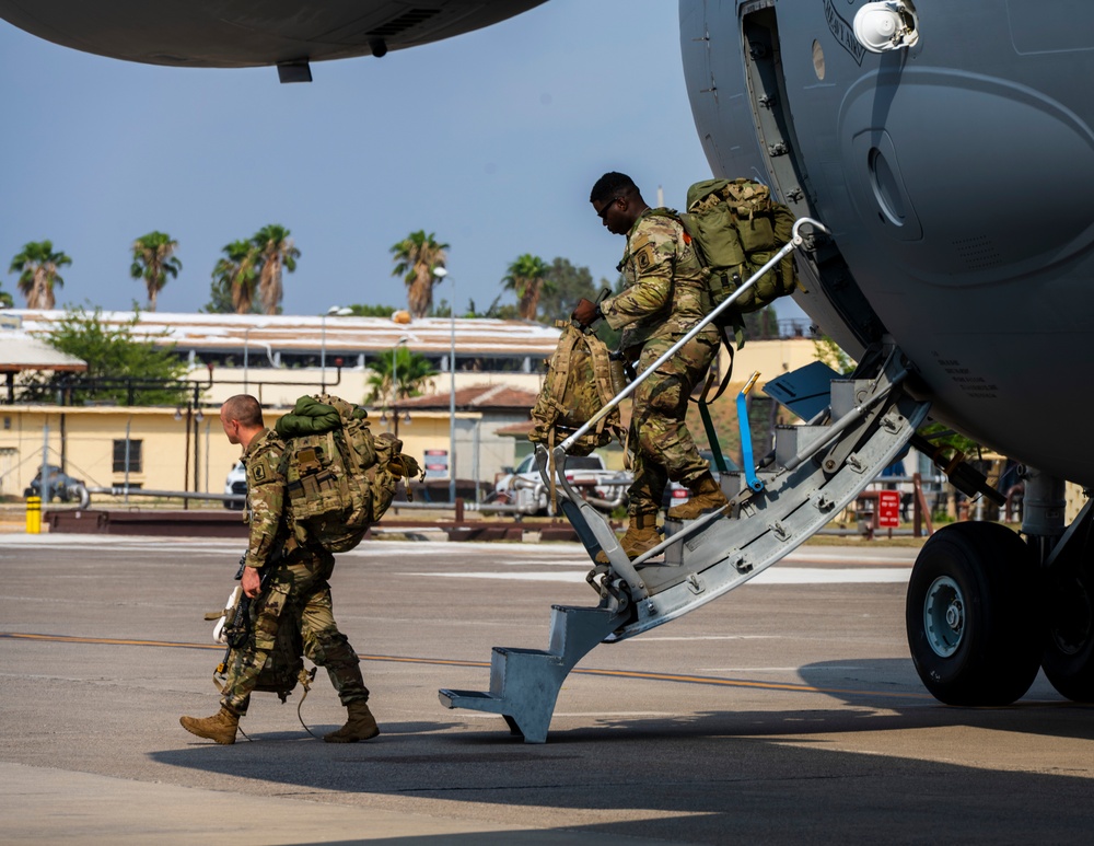 Paratroopers, aircraft arrive at Incirlik AB for Agile Spirit 25 kickoff