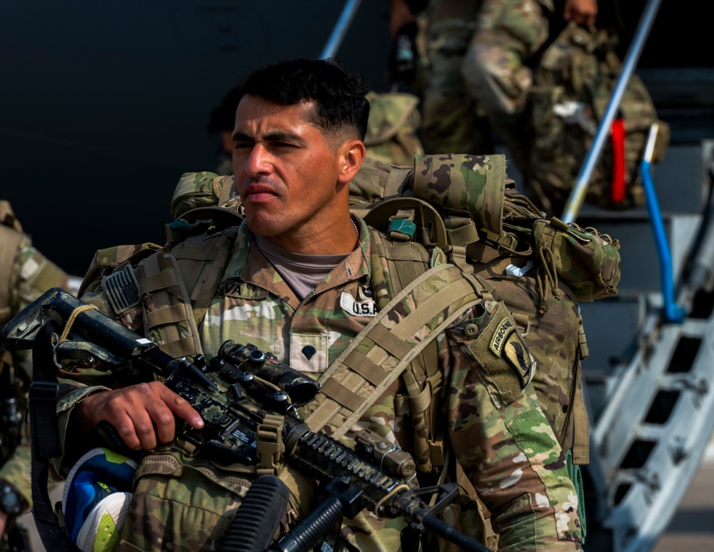 Paratroopers, aircraft arrive at Incirlik AB for Agile Spirit 25 kickoff