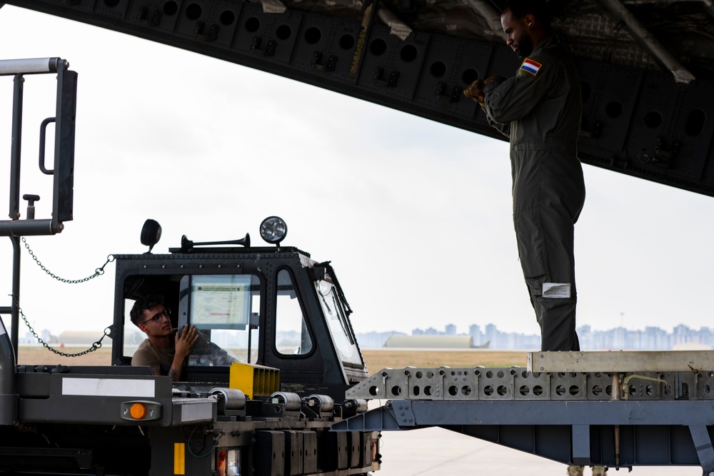 Paratroopers, aircraft arrive at Incirlik AB for Agile Spirit 25 kickoff