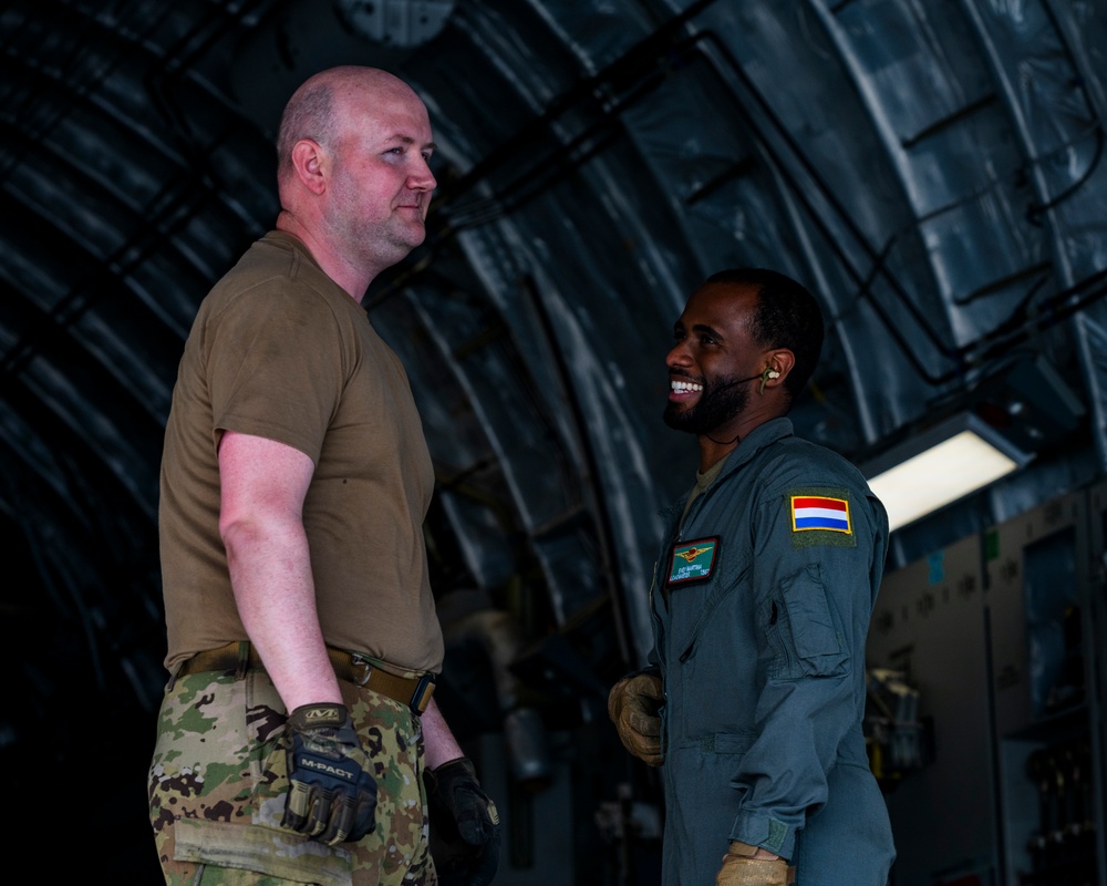 Paratroopers, aircraft arrive at Incirlik AB for Agile Spirit 25 kickoff