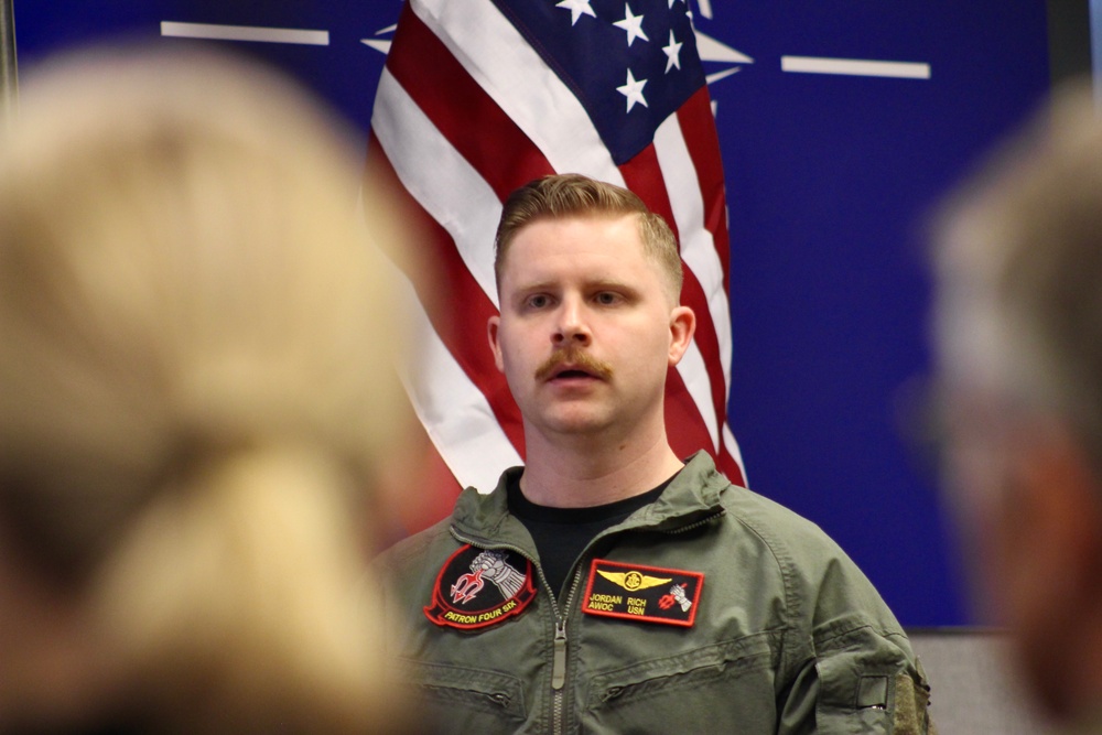 Combined Air Operations Centre Uedem visits U.S. VP Squadrons