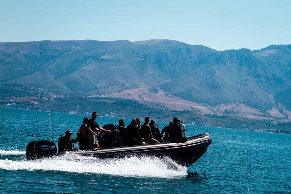 10th Special Forces Group (A) leads joint maritime training with Albanian Allies, enhancing interoperability