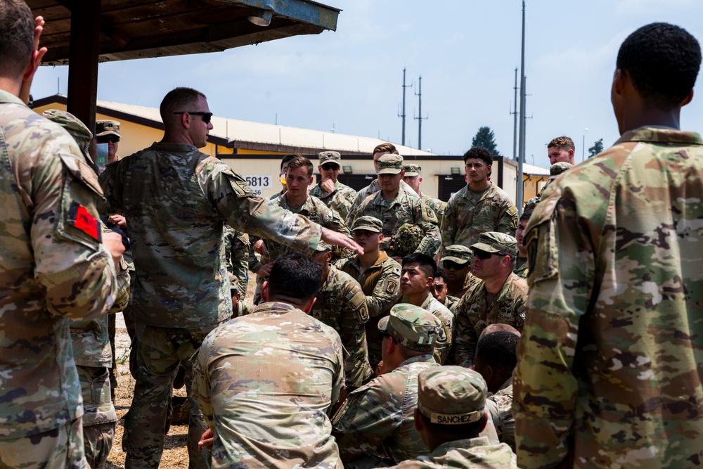 Paratroopers drill jump operations at Incirlik AB ahead of Agile Spirit 25