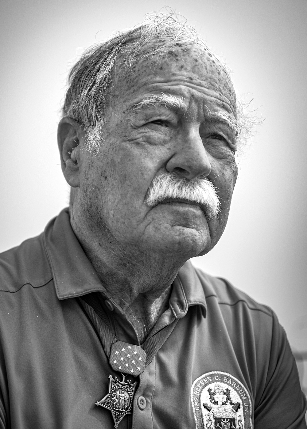 Medal of Honor Hero Col. Harvey C. Barnum Joins Navy Sea Trials