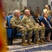 Incoming CJTF-OIR Command Team and Iraqi Officials Listen to Gen. Kurilla’s Remarks at Change of Command Ceremony