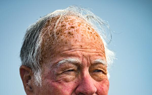 Medal of Honor Hero Col. Harvey C. Barnum Joins Navy Sea Trials